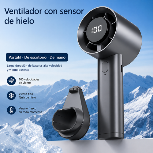 Mini Ventilador Portátil 2 en 1